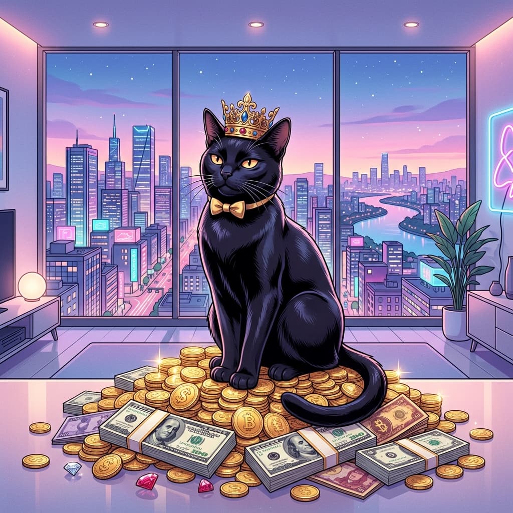 「一生遊んで暮らしたい」?そんな甘い考えのあなたに現実を教えるにゃ