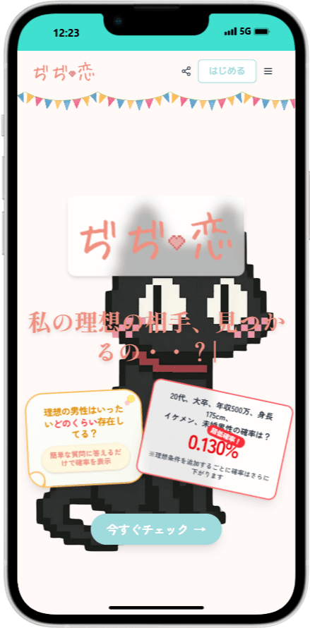 スタートボタンを押す